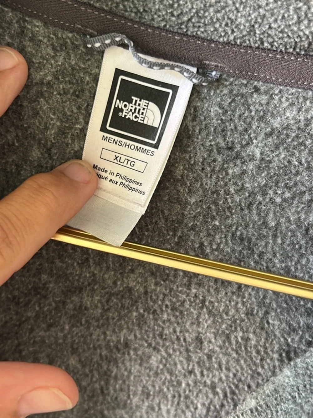 North face 1/4 zip